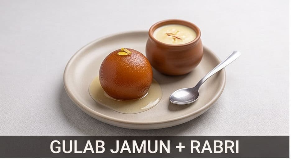SPL. Gulab Jamun + Rabri