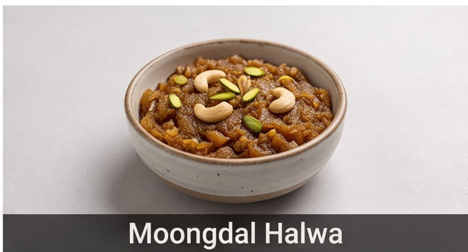 Moongdal Halwa