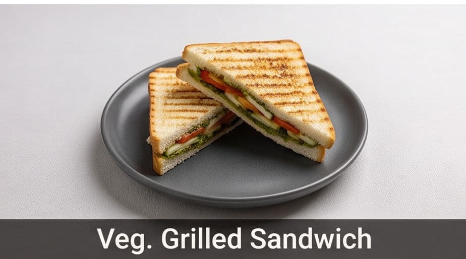 Veg. Grilled Sandwich