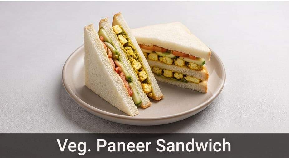 Veg. Paneer Sandwich