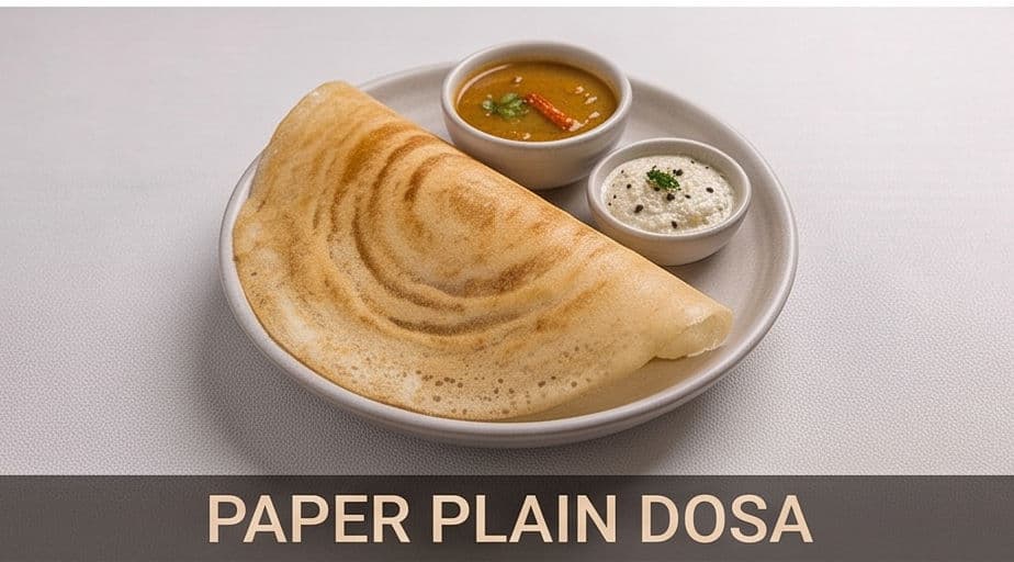 Paper Plain Dosa