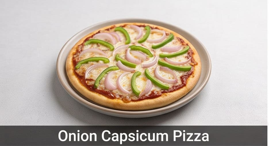 Onion Capsicum Pizza