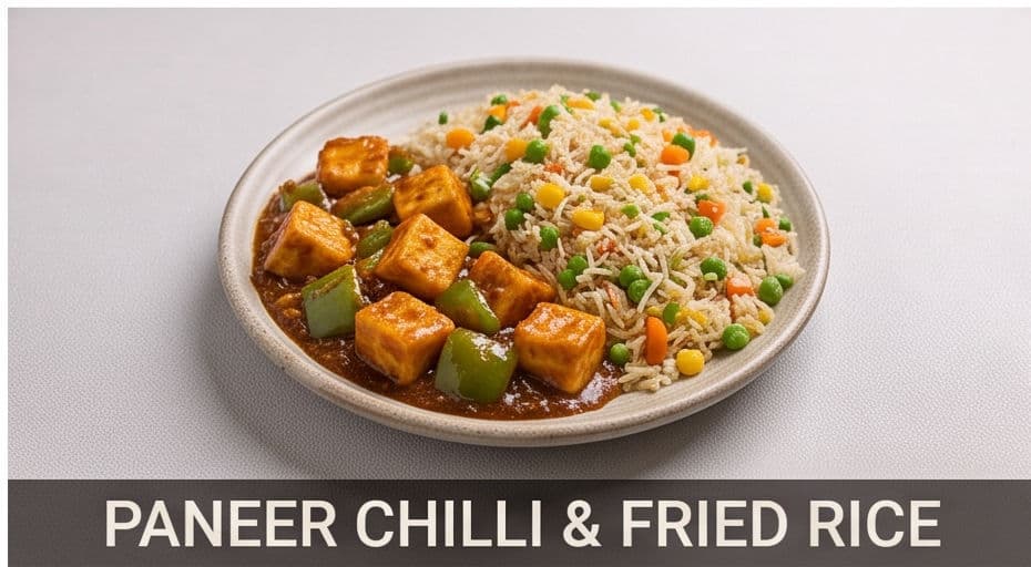 Paneer Chilli & Fried Rice